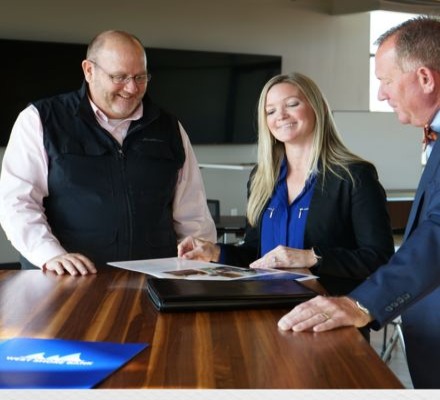 Group of West Shore Bank financial experts